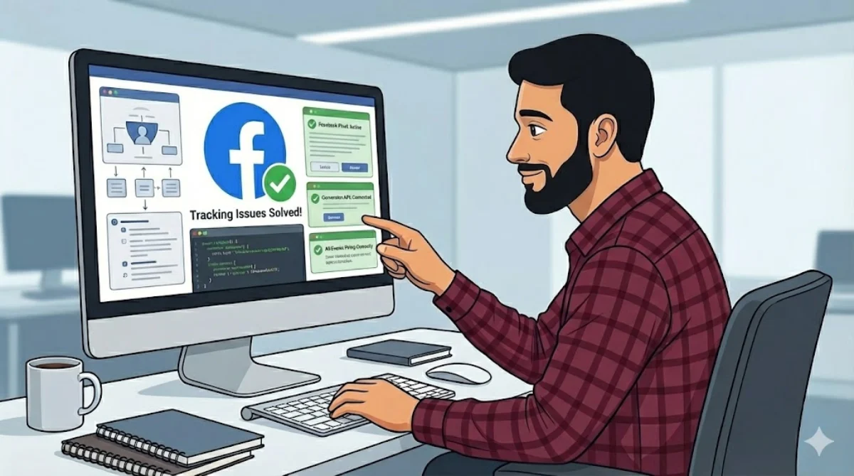 Server-side Conversion API flowchart for accurate tracking